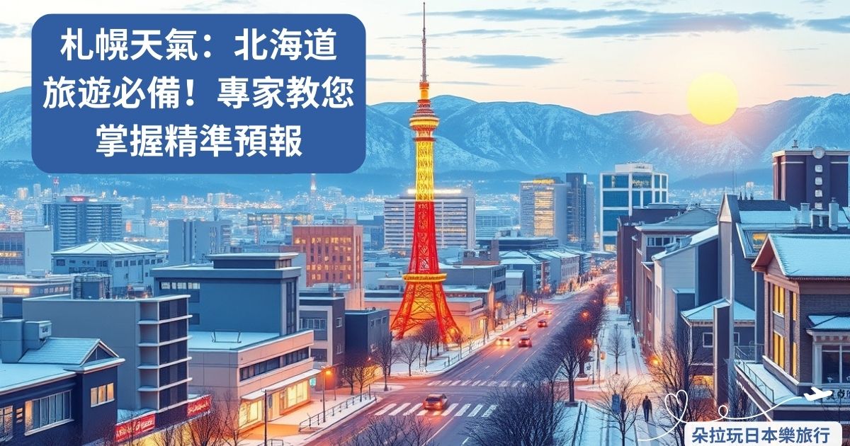 札幌天氣：北海道旅遊必備！氣象專家教你掌握札幌精準天氣預報