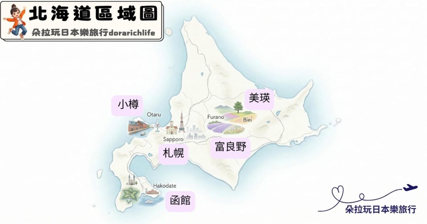 【北海道自由行不開車攻略】JR 怎麼搭、住宿住哪裡、景點怎麼排?新手也能輕鬆玩北海道 - 第2張圖 【北海道自由行不開車攻略】JR 怎麼搭、住宿住哪裡、景點怎麼排?新手也能輕鬆玩北海道